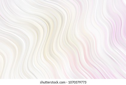 Light Green vector pattern with liquid shapes. Glitter abstract illustration with wry lines. A completely new memphis design for your business.