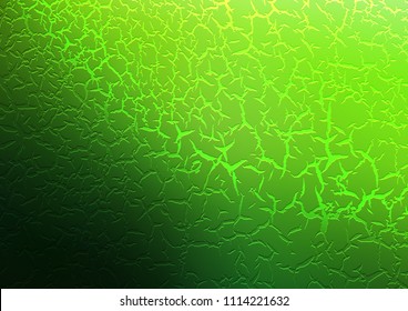 Light Green vector pattern with liquid shapes. Geometric illustration in marble style with gradient.  Marble style for your business design.