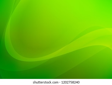 Light Green vector pattern with liquid shapes. Creative geometric illustration in marble style with gradient. Textured wave pattern for backgrounds.
