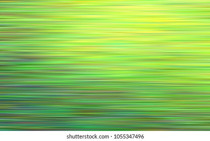 Light Green vector pattern with narrow lines. Lines on blurred abstract background with gradient. The template can be used as a background.