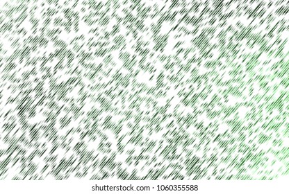 Light Green vector pattern with narrow lines. Modern geometrical abstract illustration with staves. The pattern can be used as ads, poster, banner for commercial.