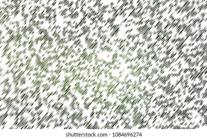Light Green vector pattern with narrow lines. Shining colored illustration with narrow lines. Smart design for your business advert.