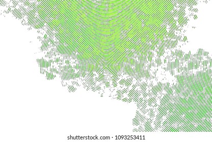 Light Green vector pattern with narrow lines. Glitter abstract illustration with colored sticks. The pattern can be used as ads, poster, banner for commercial.