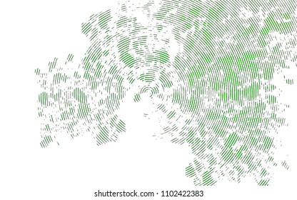 Light Green vector pattern with narrow lines. Blurred decorative design in simple style with lines. The pattern can be used for websites.