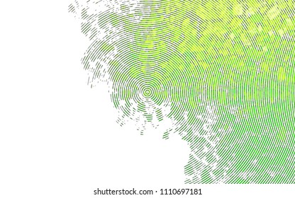 Light Green vector pattern with narrow lines. Modern geometrical abstract illustration with staves. The pattern can be used as ads, poster, banner for commercial.