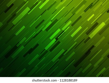 Light Green vector pattern with narrow lines. Blurred decorative design in simple style with lines. Best design for your ad, poster, banner.
