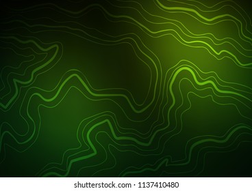 Light Green vector pattern with narrow lines. Glitter abstract illustration with colored sticks. Best design for your ad, poster, banner.