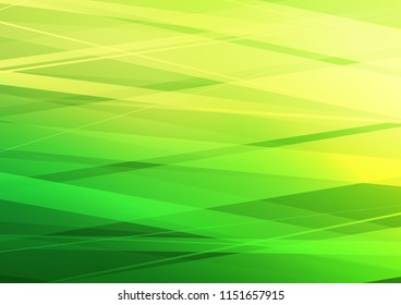 Light Green vector pattern with narrow lines. Blurred decorative design in simple style with lines. The pattern can be used for websites.
