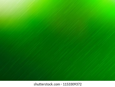 Light Green vector pattern with narrow lines. Shining colored illustration with narrow lines. The pattern can be used as ads, poster, banner for commercial.