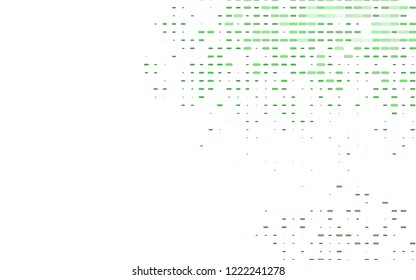 light Green vector pattern with narrow lines. Modern geometrical abstract illustration with staves. Best design for your ad, poster, banner.