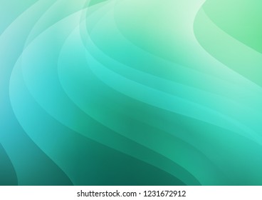 Light Green vector pattern with narrow lines. Blurred decorative design in simple style with lines. Smart design for your business advert.
