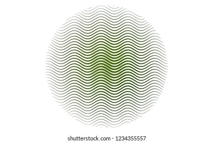 Light Green vector pattern with narrow lines. Shining colored illustration with narrow lines. Smart design for your business advert.
