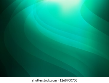 Light Green vector pattern with narrow lines. Shining colored illustration with narrow lines. The pattern can be used as ads, poster, banner for commercial.