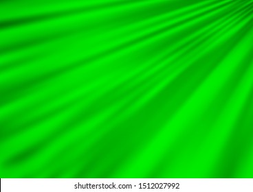 Light Green vector pattern with narrow lines. Lines on blurred abstract background with gradient. Pattern for ads, posters, banners.