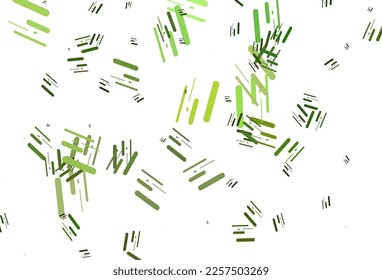 Light Green vector pattern with narrow lines. Lines on blurred abstract background with gradient. Pattern for websites, landing pages.