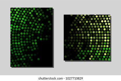 Light Green vector pattern for posters. Web interface on abstract background with colorful gradient. Pattern for ads, leaflets, labels of your business.