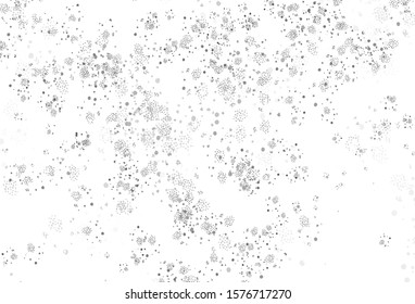 Light Green vector pattern with random forms. Modern abstract illustration with colorful random forms. Background for a cell phone.