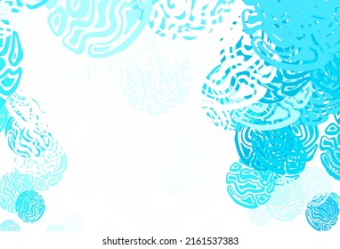 Light Green vector pattern with random forms. Simple colorful illustration with abstract gradient shapes. Simple design for your web site.