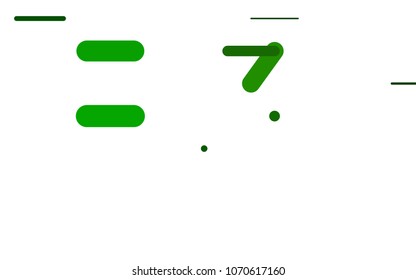 Light Green vector pattern with rounded lines. Blurred decorative design in simple style with lines. The pattern can be used for websites.