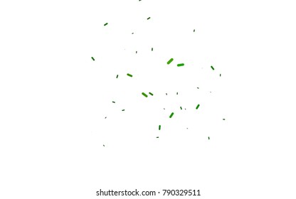 Light Green vector pattern with rounded lines. Blurred decorative design in simple style with lines. Smart design for your business advert.
