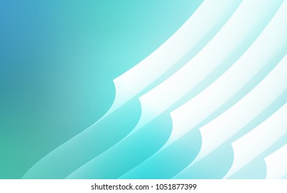 Light Green vector pattern with sharp lines. Lines on blurred abstract background with gradient. The pattern for ad, booklets, leaflets.