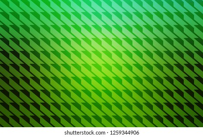 Light Green vector pattern with sharp lines. Lines on blurred abstract background with gradient. Pattern for ad, booklets, leaflets.