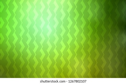 Light Green vector pattern with sharp lines. Shining colored illustration with sharp stripes. Pattern for your busines websites.