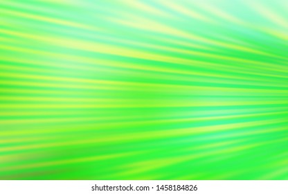 Light Green vector pattern with sharp lines. Shining colored illustration with sharp stripes. Template for your beautiful backgrounds.