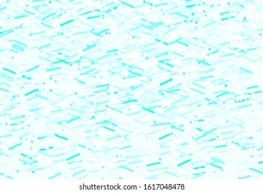 Light Green vector pattern with sharp lines. Glitter abstract illustration with colorful sticks. Pattern for ad, booklets, leaflets.