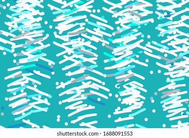 Light Green vector pattern with sharp lines. Glitter abstract illustration with colorful sticks. Smart design for your business advert.