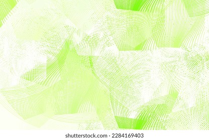 Light Green vector pattern with sharp lines. Modern geometrical abstract illustration with Lines. Smart design for your business advert.