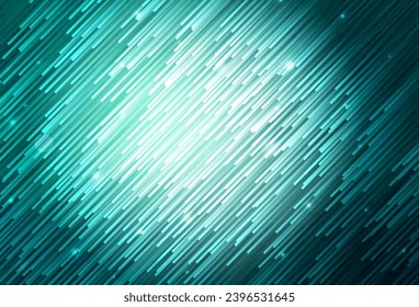 Light Green vector pattern with sharp lines. Shining colored illustration with sharp stripes. Pattern for your busines websites.
