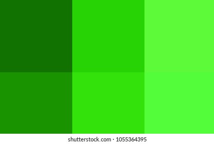 Light Green vector pattern with spectrum of colors. Decorative design of colorful palette. Set of colors for clever designers.