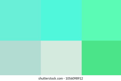 Light Green vector pattern with spectrum of colors. Shining palette with spectrum of colors. Smart set of colors for your work as a designer.