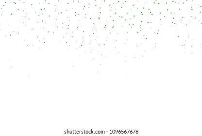Light Green vector  pattern with spheres. Abstract illustration with colored bubbles in nature style. The pattern can be used for beautiful websites.