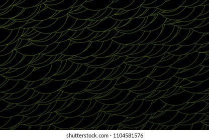 Light Green vector  pattern with spheres. Beautiful colored illustration with blurred circles in nature style. New design for ad, poster, banner of your website.