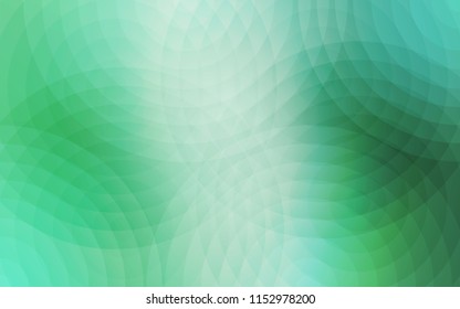 Light Green vector pattern with spheres. Modern abstract illustration with colorful water drops. Pattern can be used for beautiful websites.