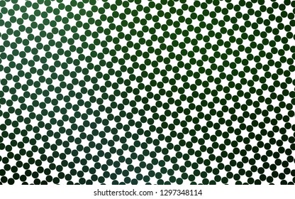 Light Green vector pattern with spheres. Modern abstract illustration with colorful water drops. Template for your brand book.