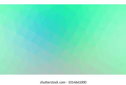 Light Green vector Pattern.  triangular template. Geometric sample. Repeating routine with triangle shapes. New texture for your design. Pattern can be used for background.