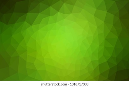 Light Green vector Pattern.  triangular template. Geometric sample. Repeating routine with triangle shapes. New texture for your design. Pattern can be used for background.