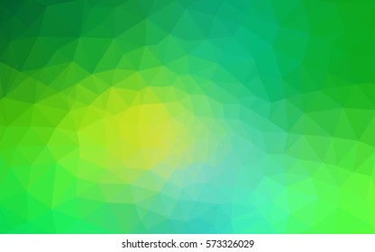 Light Green vector Pattern.  triangular template. Geometric sample. Repeating routine with triangle shapes. New texture for your design. Pattern can be used for background.
