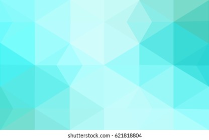 Light Green vector Pattern.  triangular template. Geometric sample. Repeating routine with triangle shapes. New texture for your design. Pattern can be used for background.