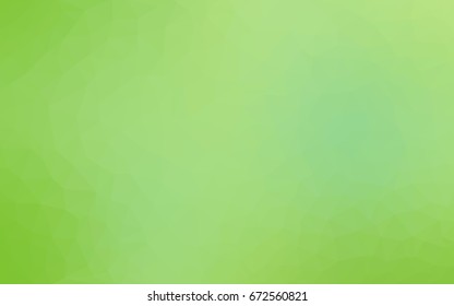 Light Green vector Pattern.  triangular template. Geometric sample. Repeating routine with triangle shapes. New texture for your design. Pattern can be used for background.