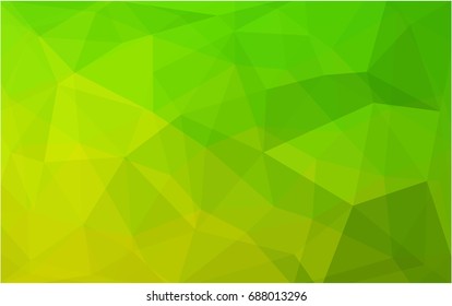Light Green vector Pattern.  triangular template. Geometric sample. Repeating routine with triangle shapes. New texture for your design. Pattern can be used for background.