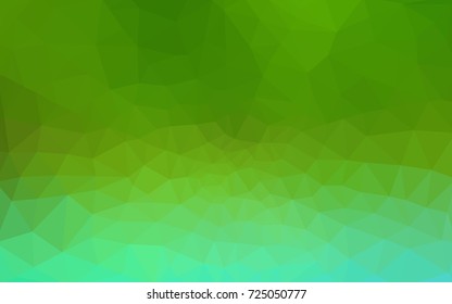 Light Green vector Pattern.  triangular template. Geometric sample. Repeating routine with triangle shapes. New texture for your design. Pattern can be used for background.