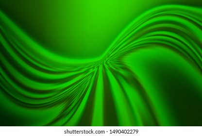 Light Green vector pattern with wry lines. Colorful illustration in simple style with gradient. Pattern for your business design.