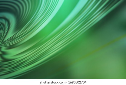 Light Green vector pattern with wry lines. Colorful illustration in simple style with gradient. Abstract design for your web site.