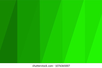 Light Green vector polygon abstract backdrop. Modern geometrical abstract illustration with gradient. That new template can be used for your brand book.