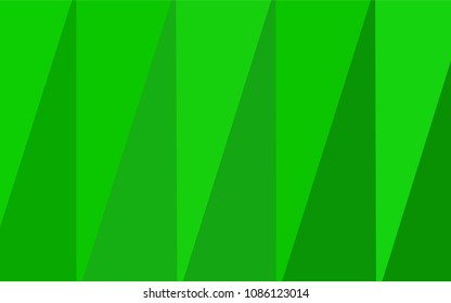 Light Green vector polygon abstract background. Colorful illustration in abstract style with gradient. The polygonal design can be used for your web site.