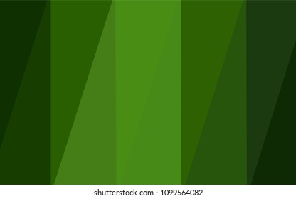 Light Green vector polygon abstract layout. A sample with polygonal shapes. The template for cell phone's backgrounds.